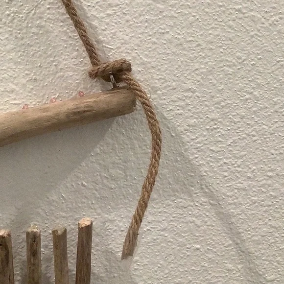 Driftwood Art, Driftwood Wind Chime , Mobile, Driftwood Coastal Decor - Picture 6 of 9